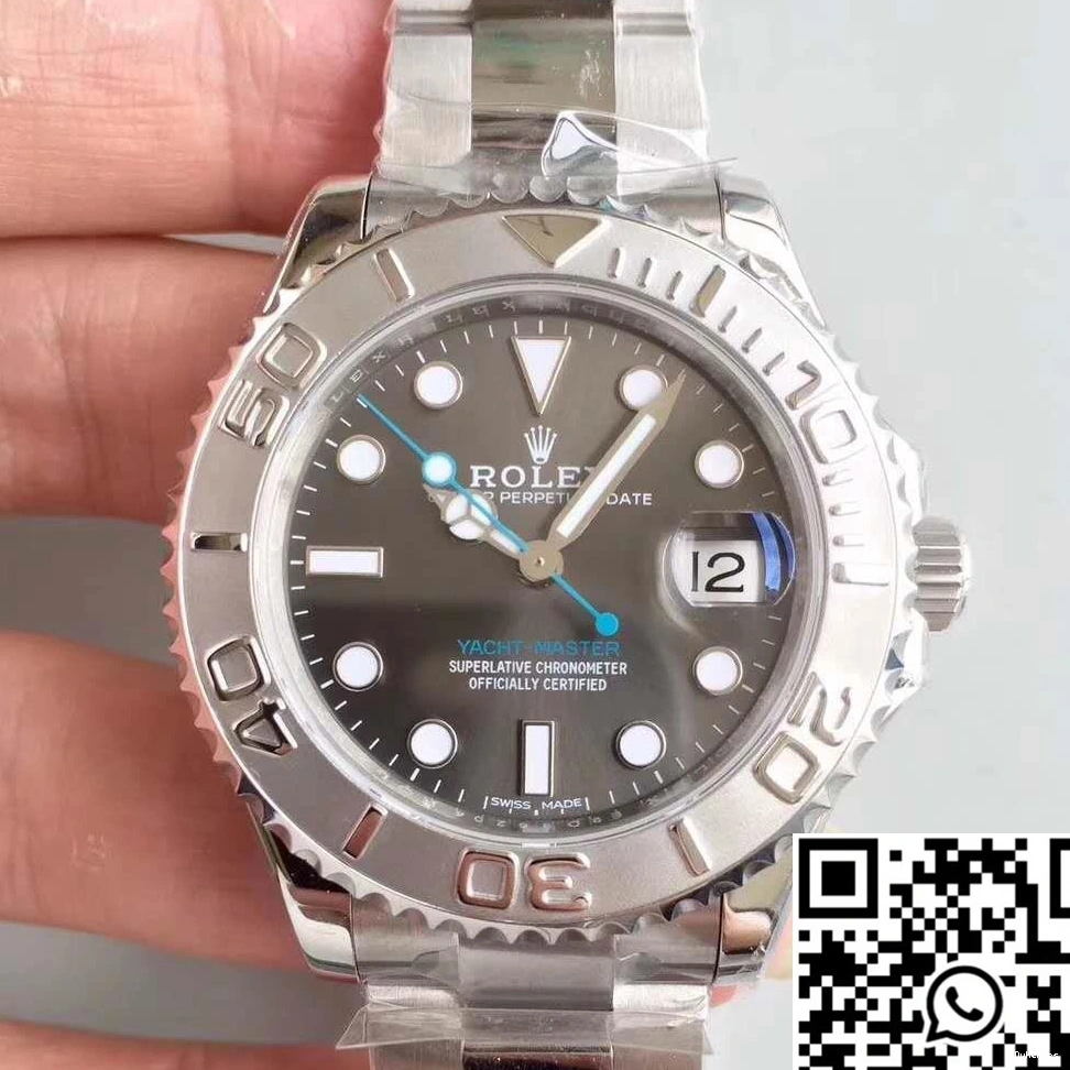 Master Rolex Factory Dial 268622 AR Yacht 37mm Anthracite 0212